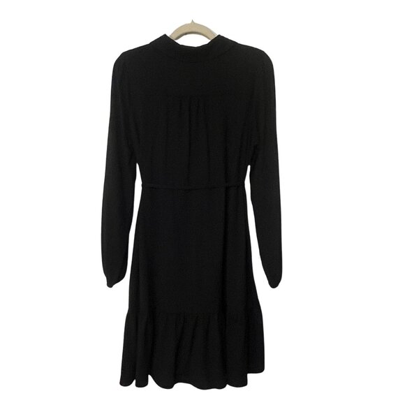 Boden black tiered peplum Jersey shirt dress size 12 - Picture 3 of 10